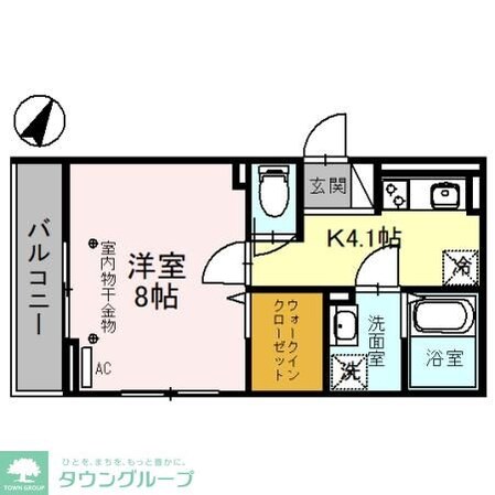 メゾン鶴丸の物件間取画像